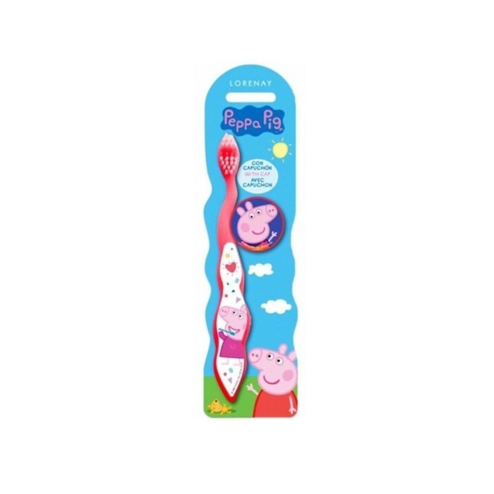 Lithuania product data sample: Peppa Pig PEPPA PIG Toothbrush With Cap 1 vnt