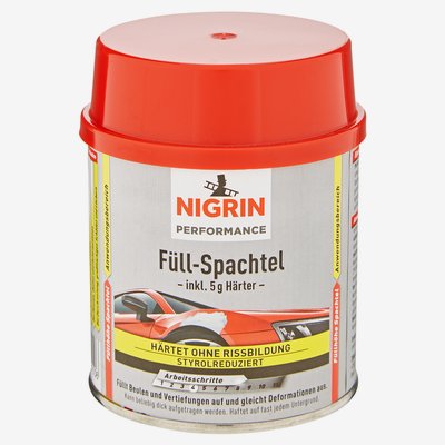 Germany product data sample: Füllspachtel "Performance" hellgrau 250 g