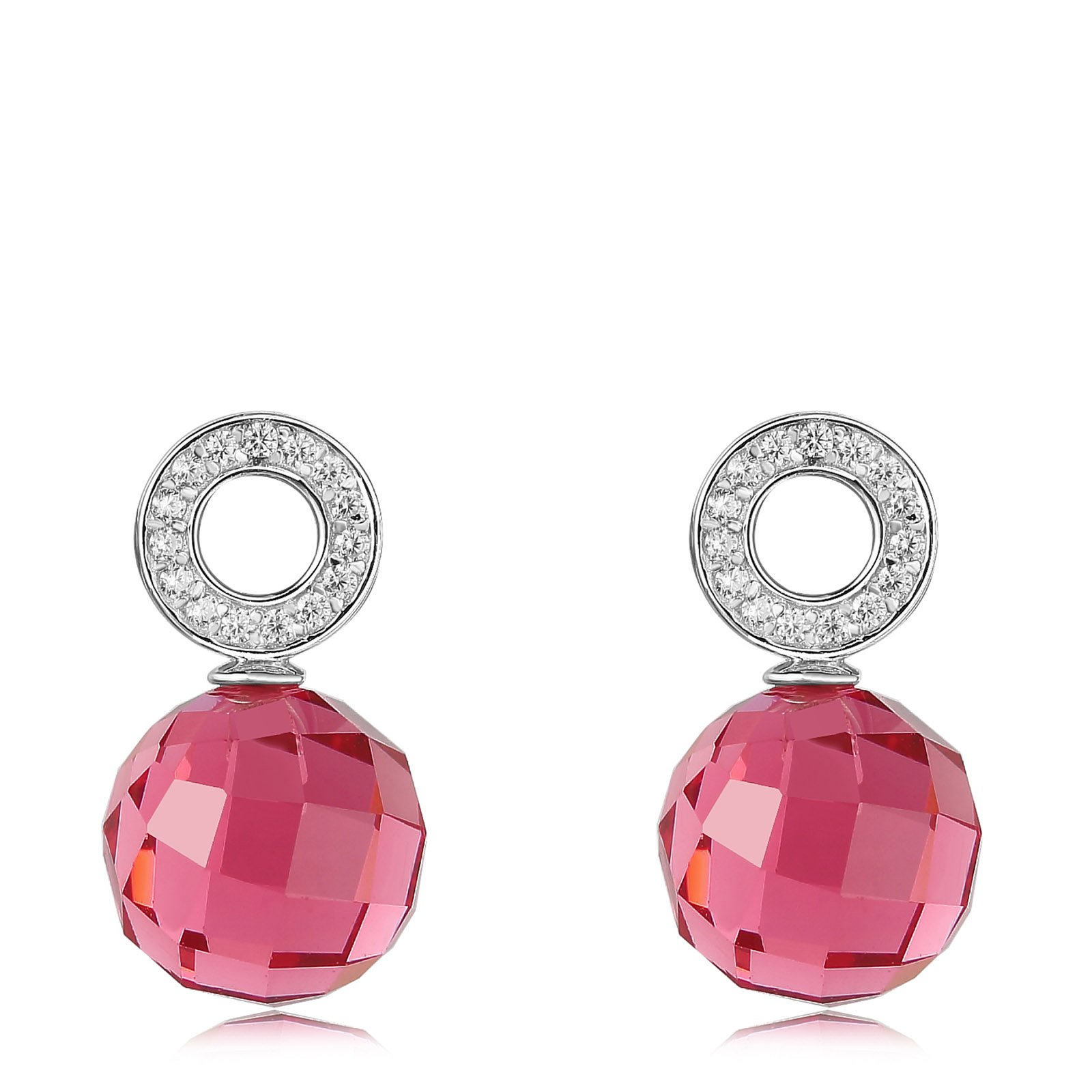 Latvia product data sample: NEORE Luna Cerise Earrings