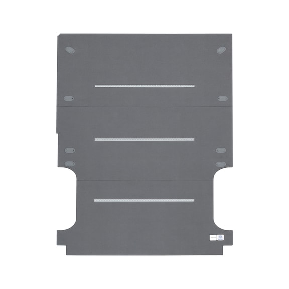 Spain product data sample: Bodenplatte mit integrierten Zurrschienen. Bodenplatte mit integrierten Zurrschienen