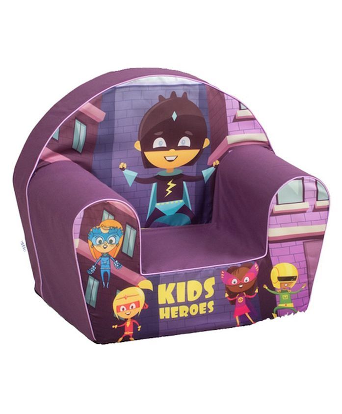 United Arab Emirates product data sample: Delsit Arm Chair Kids Heroes - Purple