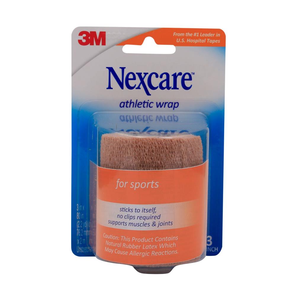 United Arab Emirates product data sample: 3M Nexcare Athletic Wrap Brown
