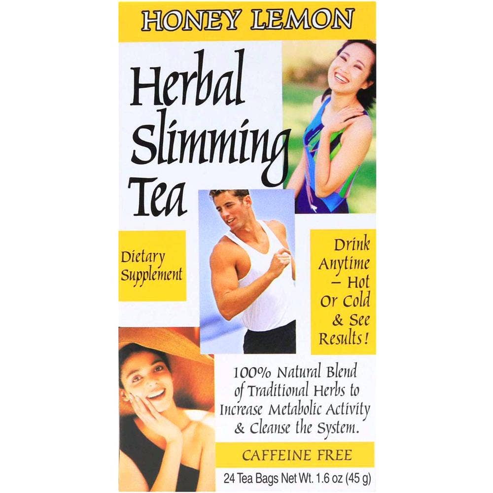 United Arab Emirates product data sample: 21st Century Herbal Slimming Tea Bag, Honey Lemon, Pack of 24's