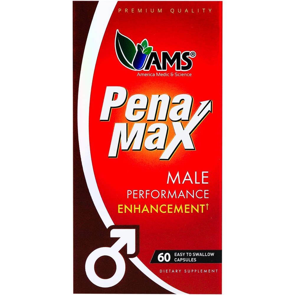 United Arab Emirates product data sample: AMS PenaMax Men's Performance Enhancer Capsules Pack of 60's
