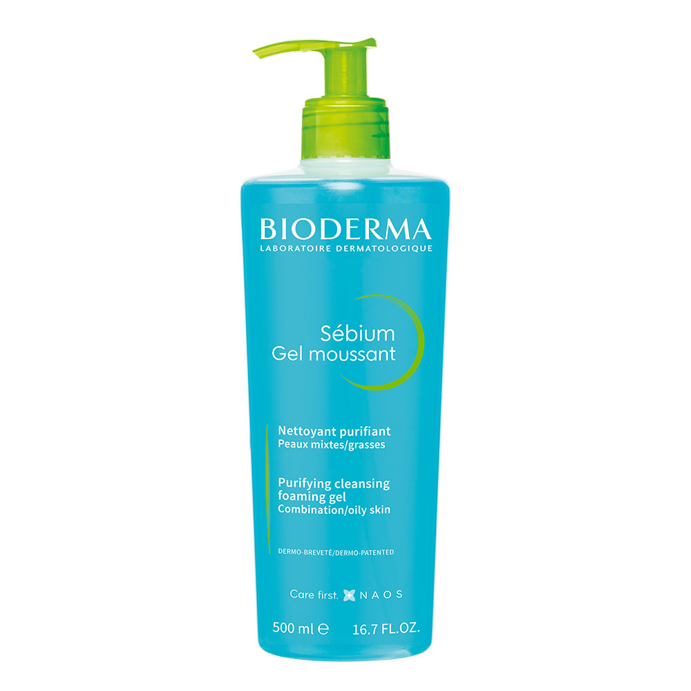 United Arab Emirates product data sample: Bioderma Sebium Gel Moussant, 500 ML