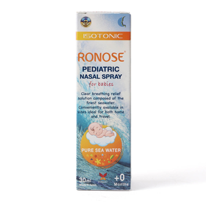 Saudi Arabia product data sample: Ronose Hypertonic Nasal Spray Decongestant - 30 Ml