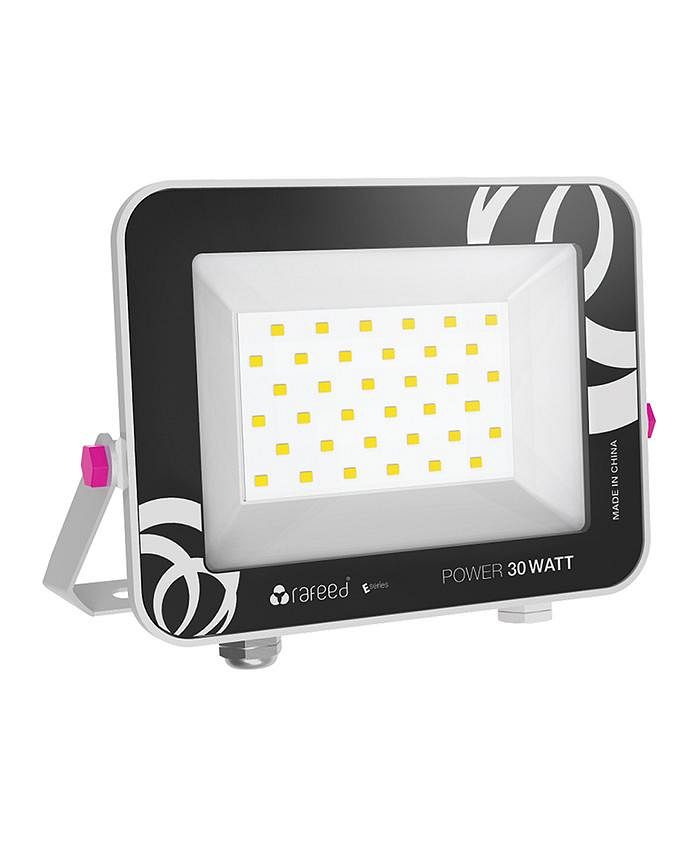 Saudi Arabia product data sample: Rafeed - LED Floodlight (30W) 6000K - AS60140-1