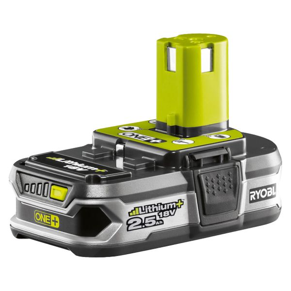 Czech Republic product data sample: Ryobi ONE+ Akumulátor RB18L25 18 V; 2,5 Ah
