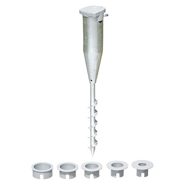 Czech Republic product data sample: GAH Alberts Kotevní patka se závitem 570 × ø 25–⁠65 mm