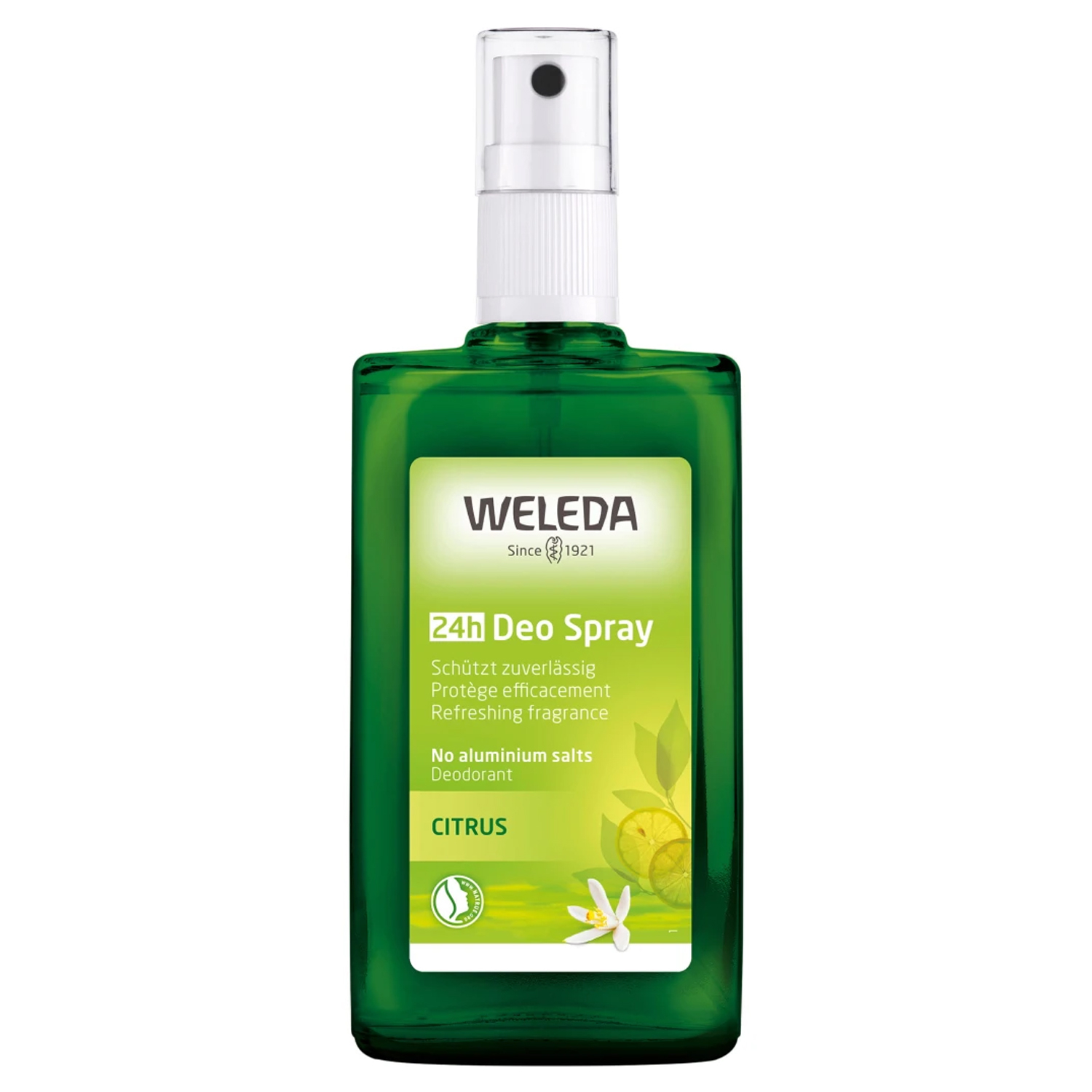 Latvia product data sample: Weleda Citrus Deodorant Spray 100ml
