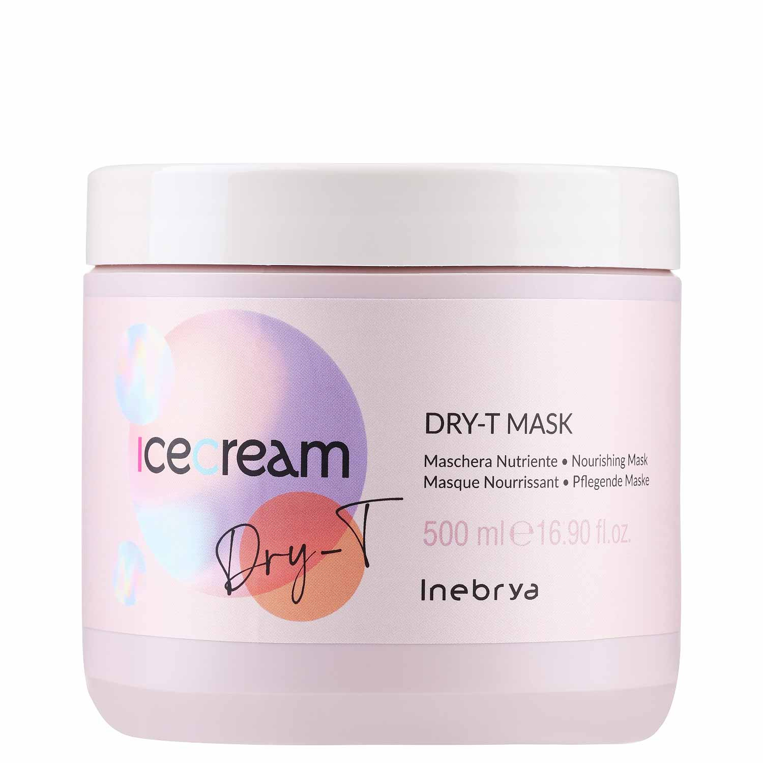 Latvia product data sample: INEBRYA Ice Cream Dry-T Mask 500ml