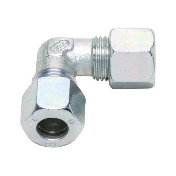 France product data sample: Raccord coudé pour systèmes de freinage pneumatiques.