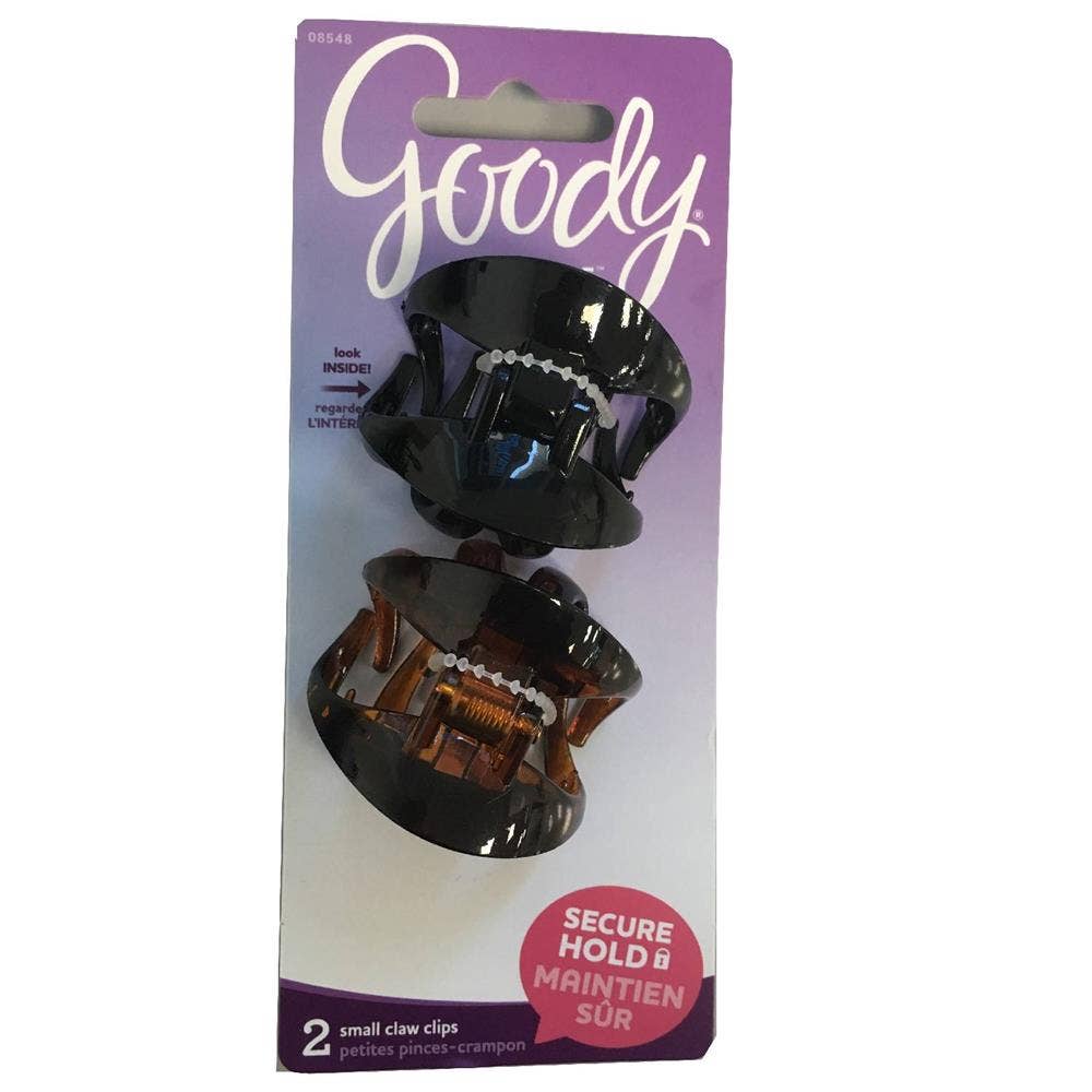 United Arab Emirates product data sample: Goody Slideproof Wingless Small Claw Clip 2's