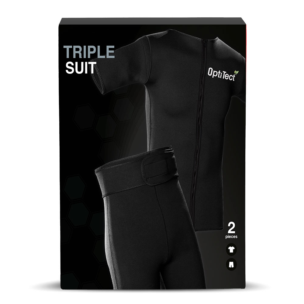 United Arab Emirates product data sample: Optitect Triple Suit, 6 XL, Black