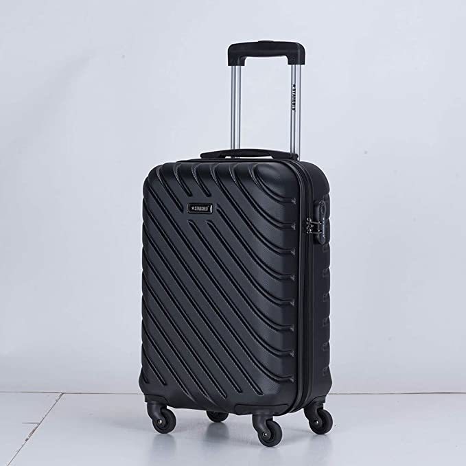 Saudi Arabia product data sample: STARGOLD Single Hardside ABS Trolley Luggage With Number Lock 20 Inches