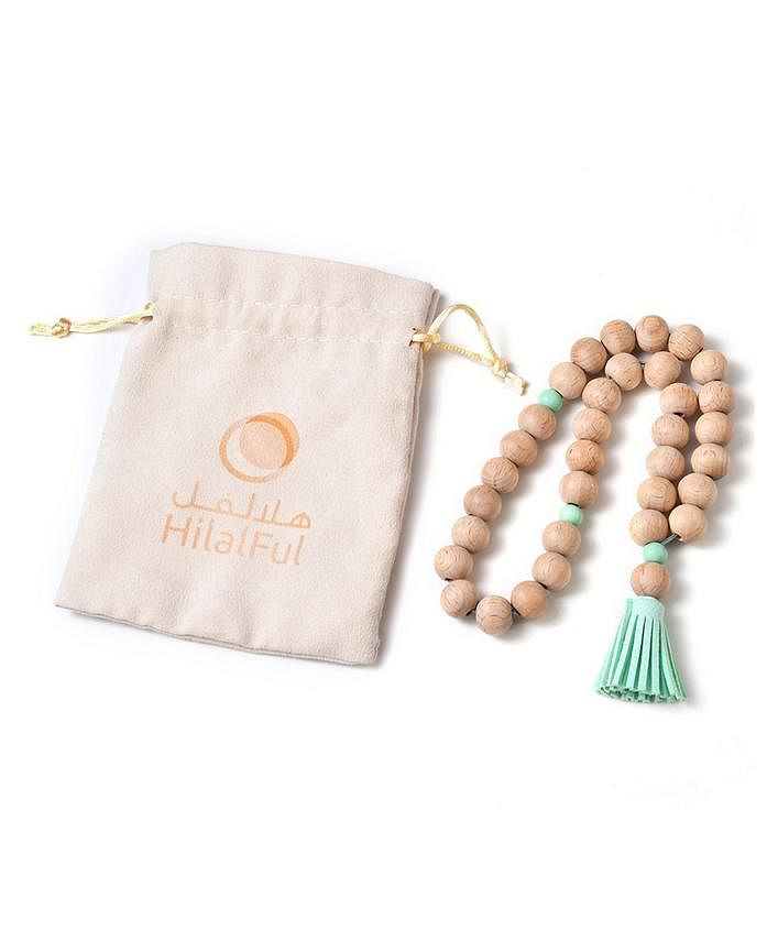 Saudi Arabia product data sample: Hilalful - My First Misbaha - Light Green