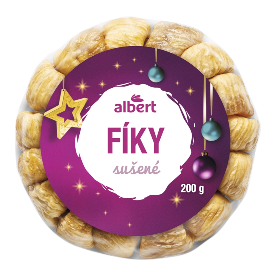 Czech Republic product data sample: Albert Fíky sušené, 200 g