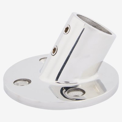 Germany product data sample: Relingfuß Edelstahl A4 60° Ø 22 mm