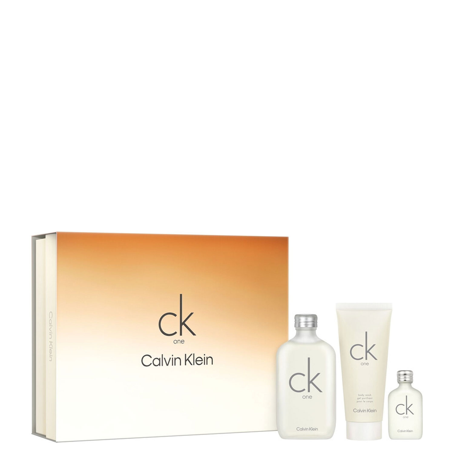 Latvia product data sample: Calvin Klein CK One Eau De Toilette 100ml Set