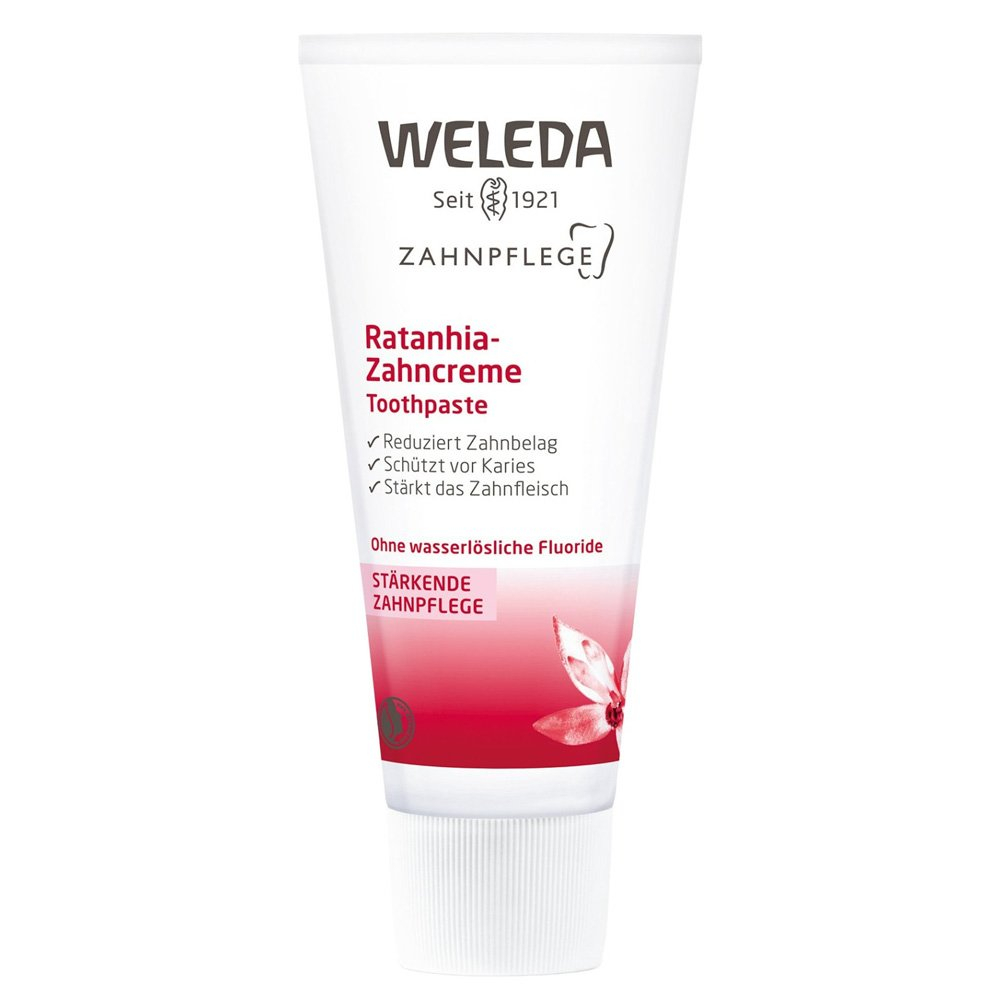 Latvia product data sample: Weleda Ratanhia Toothpaste 75ml