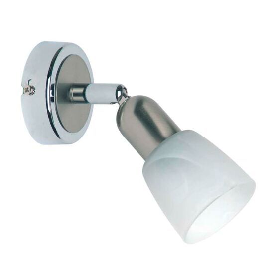 Italy product data sample: FARETTO SOFIA VETRO BIANCO 1XE14=40W