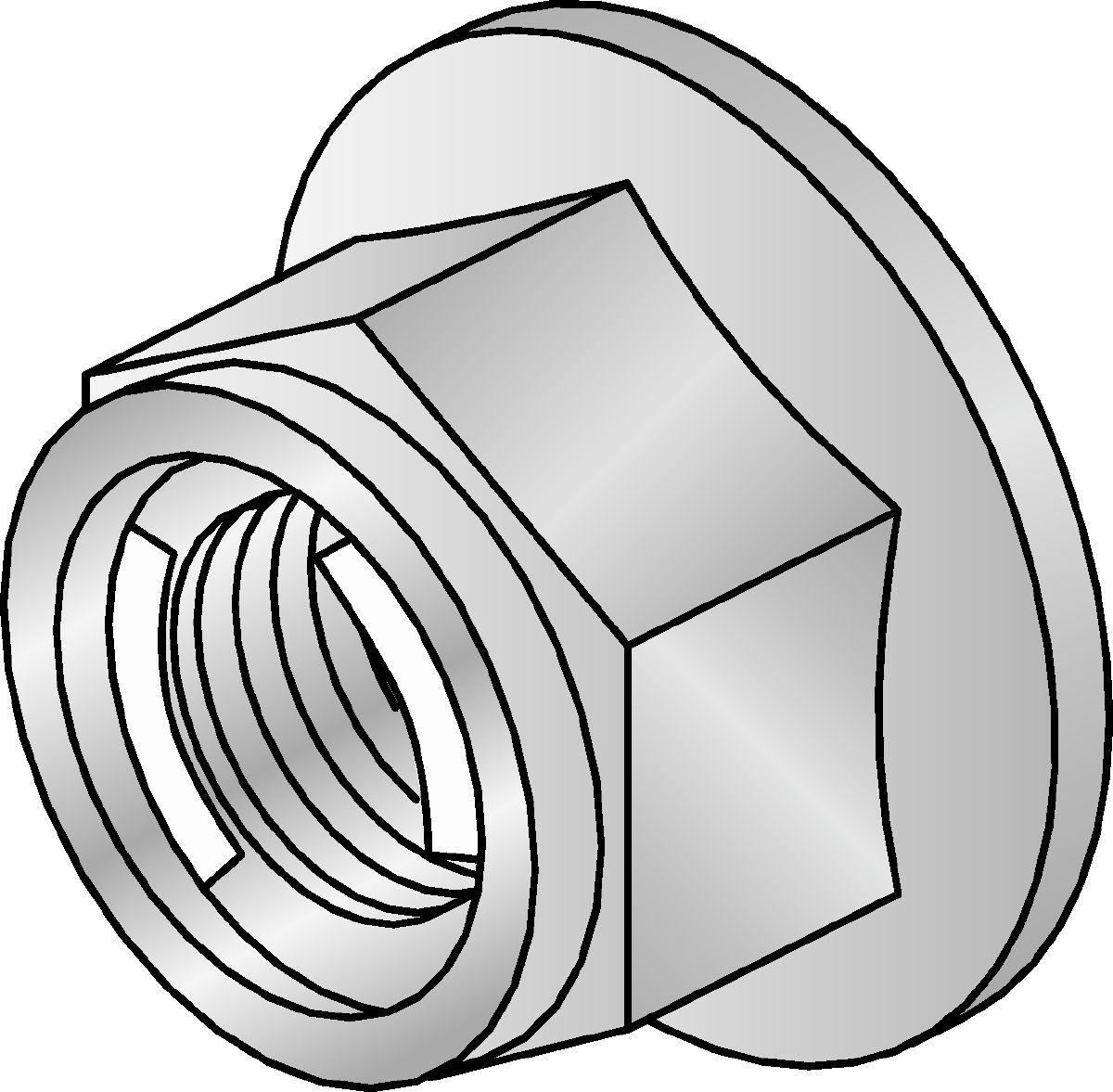 Spain product data sample: Tuerca hexagonal M12-F-SL-WS 3/4"