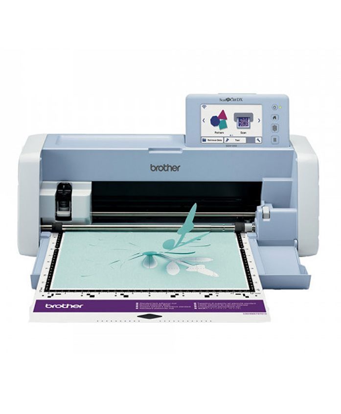 United Arab Emirates product data sample: Brother SDX1200 ScanNCut Machine - Built-in Scanner, Home & Hobby Cutting, USB, LCD Display