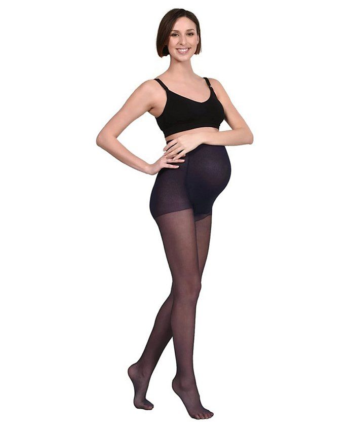 United Arab Emirates product data sample: Mums & Bumps Mamsy 20Den Maternity Tights - Blue
