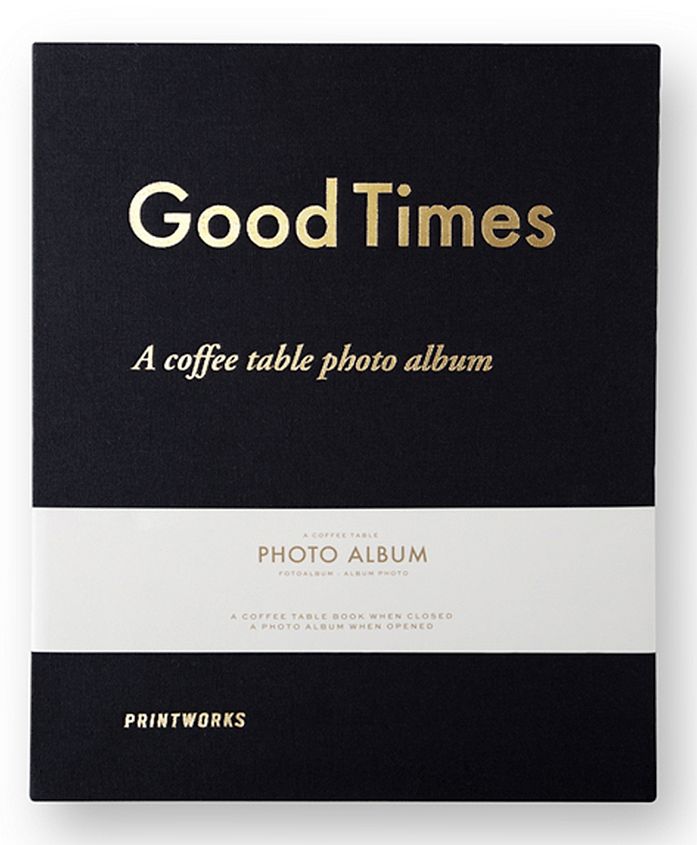 United Arab Emirates product data sample: Printworks Photo Album (Large) - Black