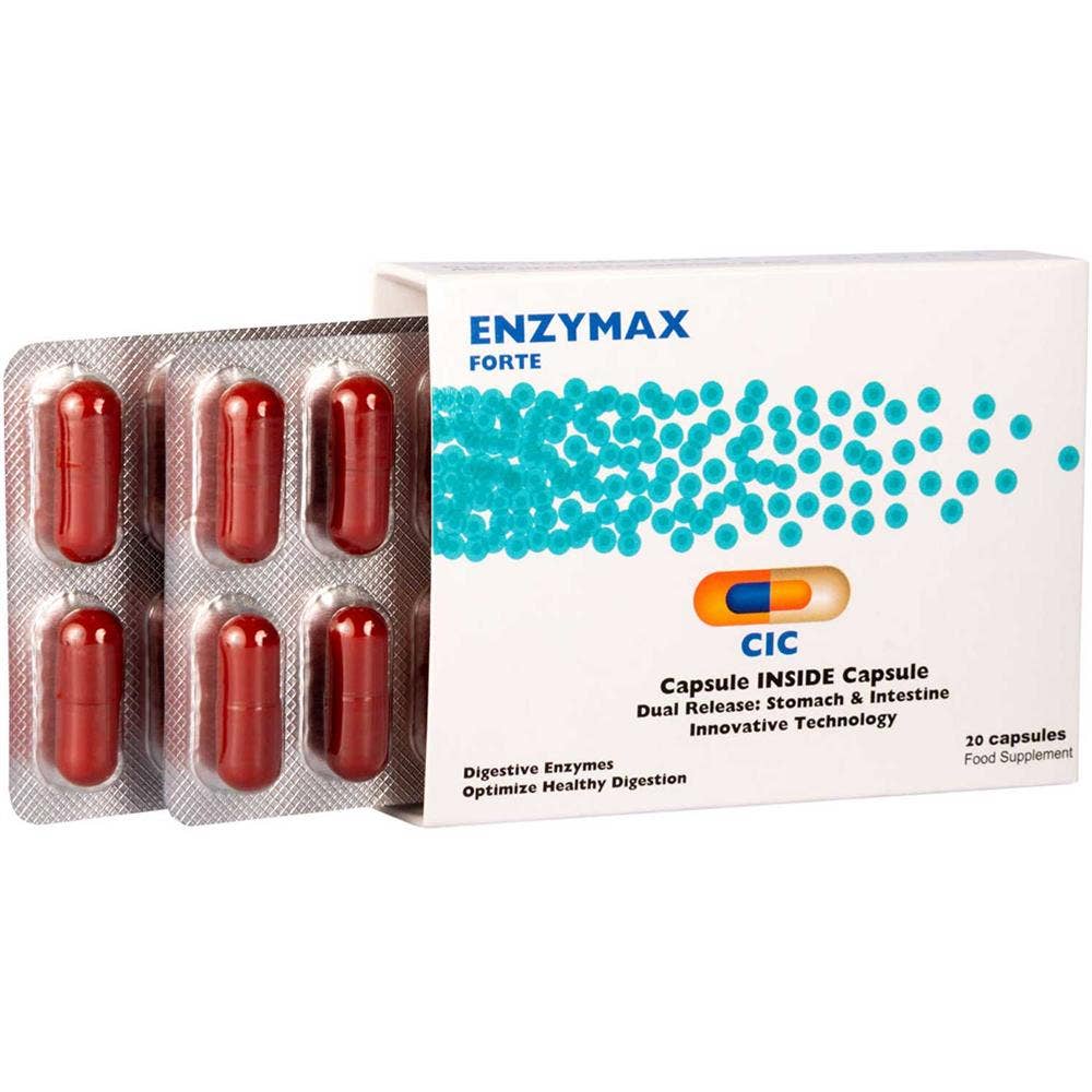 United Arab Emirates product data sample: Enzymax Forte capsule 20's
