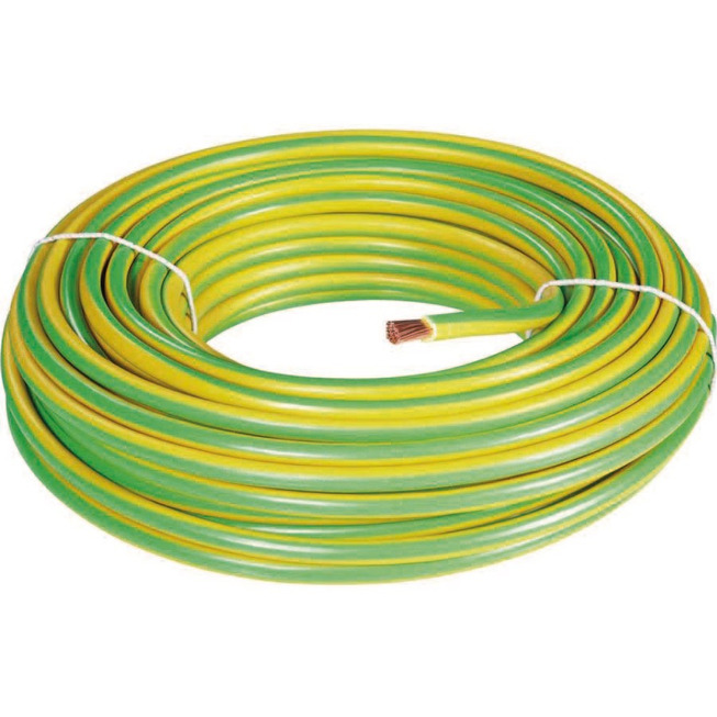 Austria product data sample: CNDCTR H07V K 16mm² PVC GNYE R50