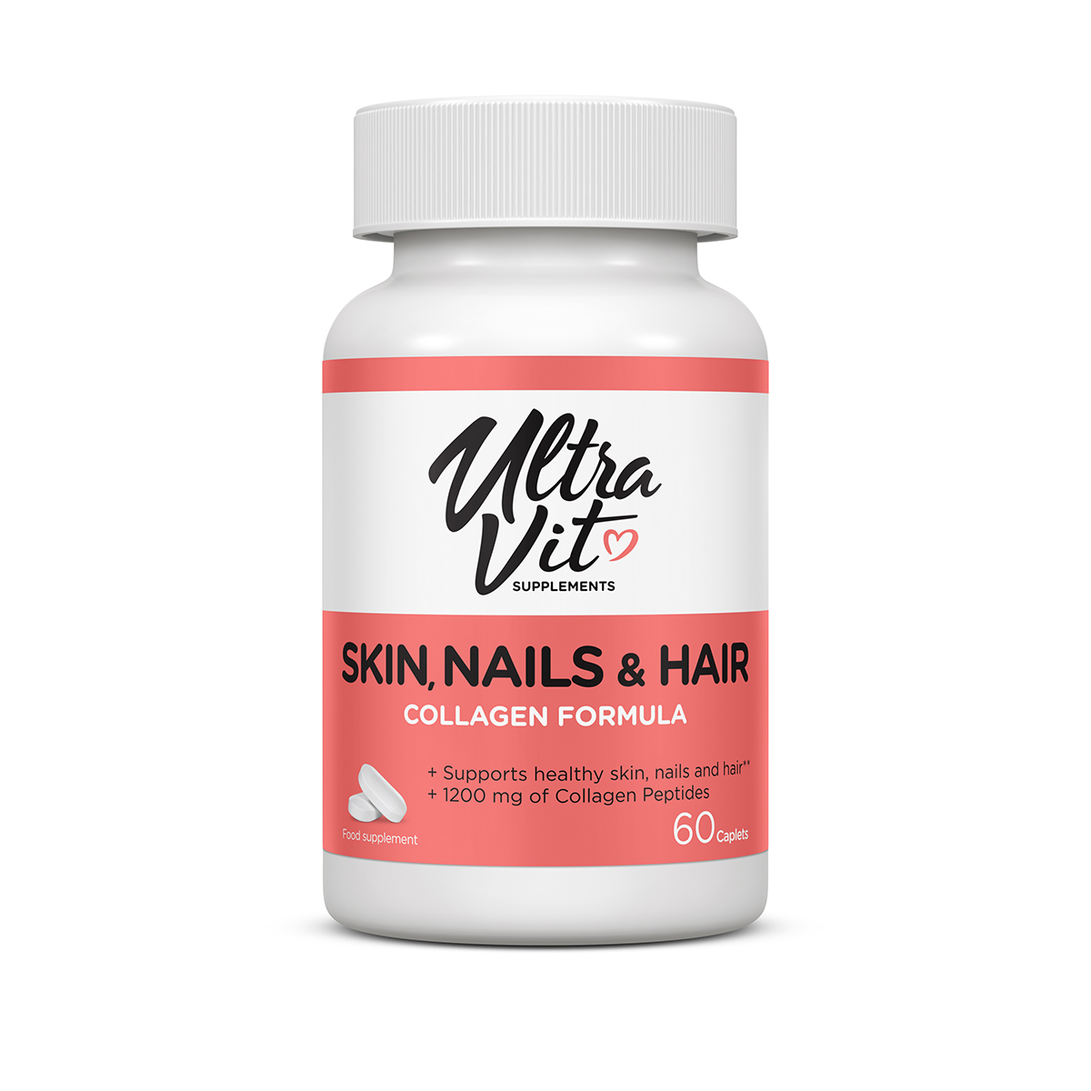 Latvia product data sample: ULTRAVIT Skin, Nails & Hair Vitamīnu komplekss 60 gab