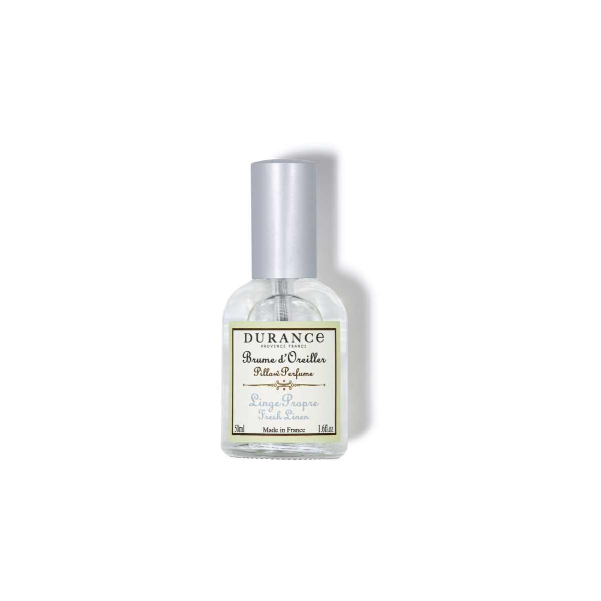 Latvia product data sample: DURANCE Pillow Mist Fresh Linen Spilvena aromāts 50 ml