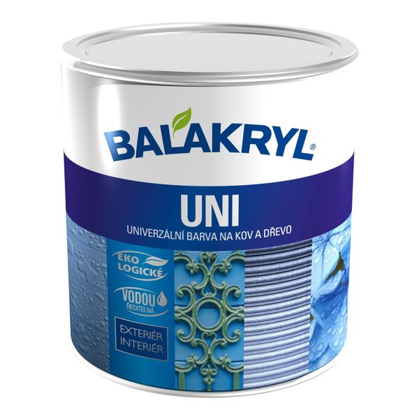 Czech Republic product data sample: Balakryl UNI Barevný email MIX báze L; matný; 1 l