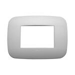 Italy product data sample: PLACCA ARKE ROUND 3 POSTI ARGENTO MATT