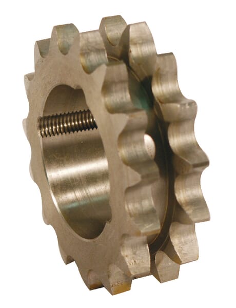 Germany product data sample: Sprocket Duplex 20 teeth 1" chain 16 B-2 for taperlock bush 2517 Kramp