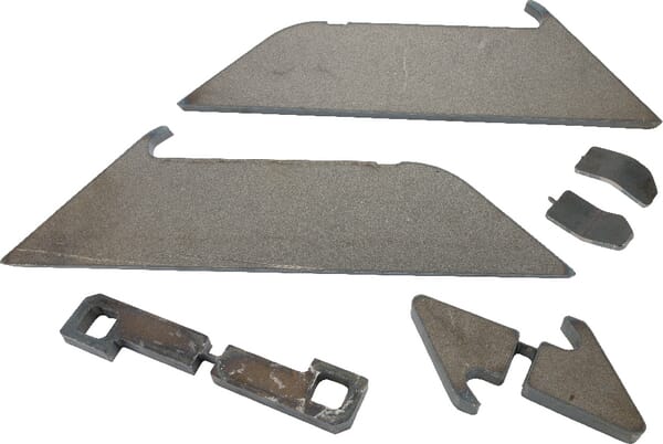 Germany product data sample: Replacement brackets