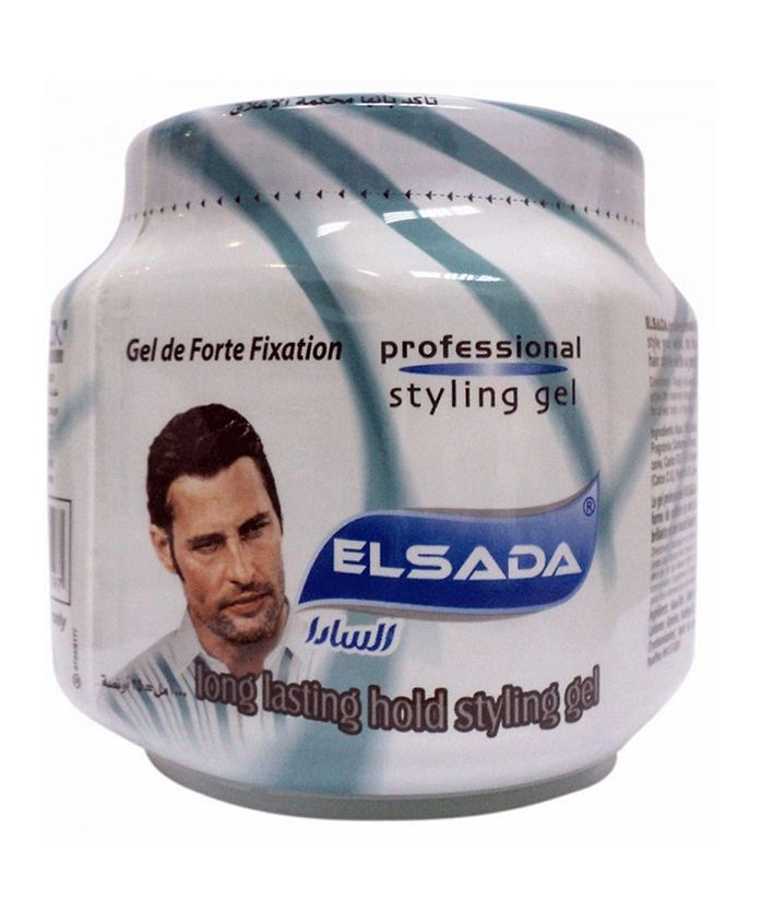 United Arab Emirates product data sample: El Sada Styling Gel Green 1000 mL - Strong Hold, Glossy Finish & Styling Flexibility