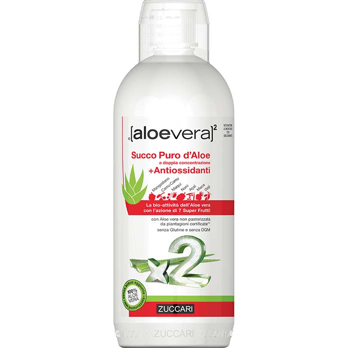 United Arab Emirates product data sample: Zuccari Pure Aloe Juice Plus Antioxidants, 1000 Ml