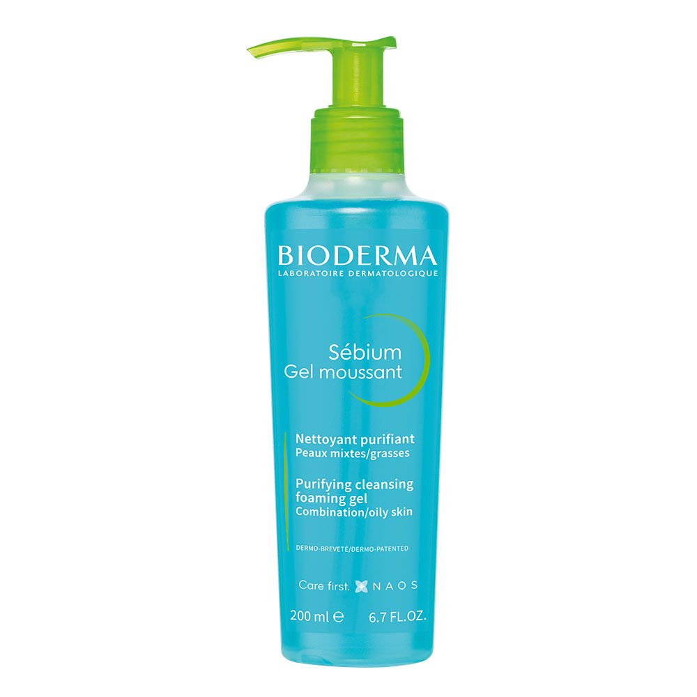United Arab Emirates product data sample: Bioderma Sebium Gel Moussant, 200 ML